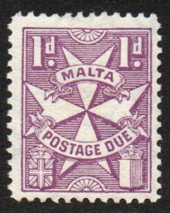 Malta Sc #J12 Mint Hinged