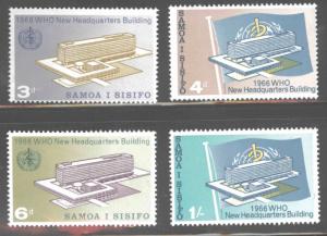 Samoa i Sisifo Scott  222-258 MNH** WHO set 1970