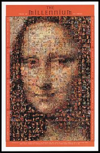 Saint Vincent 2739, MNH, Mona Lisa Photomosaic miniature sheet