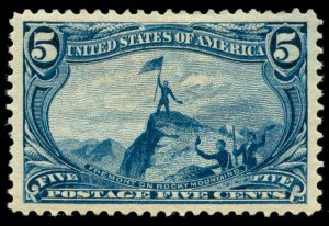 momen: US Stamps #288 Mint OG H SUPERB