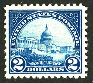 U.S. #572 MINT OG NH