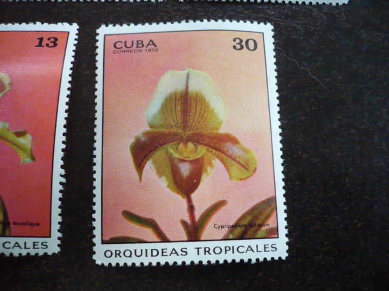Stamps - Cuba - Scott# 1677-1683 - Mint Hinged Set of 7 Stamps