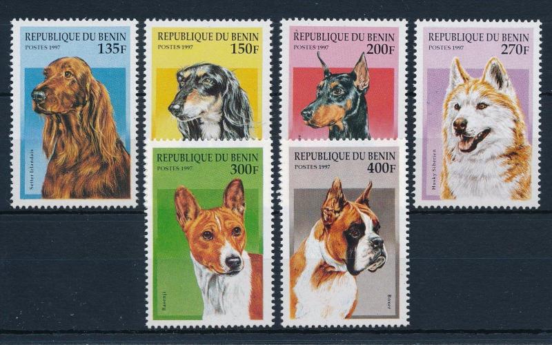 [30842] Benin 1997 Animals Dogs MNH
