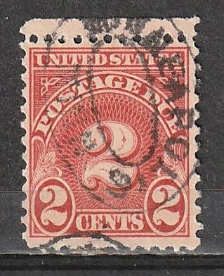 J81 United States Postage Due