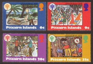 Pitcairn Islands Sc# 188-91 MNH Christmas 1979