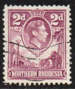 Northern Rhodesia Sc #33 Used