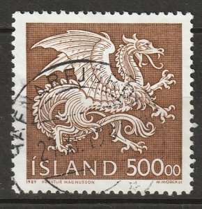 Iceland 1989 Sc 677 used