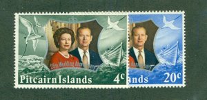 PITCAIRN ISLAND 127-8 MH CV $0.90 BIN $0.50