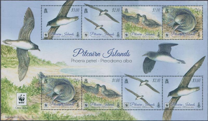 Pitcairn Islands 2016 SG966 Phoenix Petrel sheetlet MNH