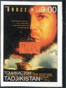 Tajikistan 2000 BRUCE WILLIS Movie Stamp Imperforated Mint (NH)