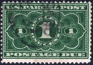 SC#JQ1 1¢ Parcel Post Postage Due (1912) Used
