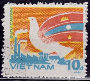 Vietnam, 1984, Laos-Kampuchea-Vietnam Co-operation, 10d, used*