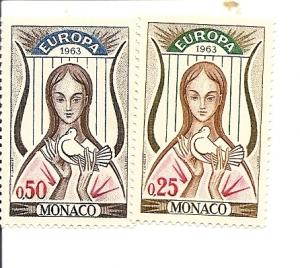 Monaco 551-552 MNH