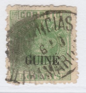 Portugal Guinea 1879-84 50r Perf. 12 3/4 Used Stamp A22P8F8065-