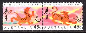 Christmas 411a Year of the Tiger MNH VF