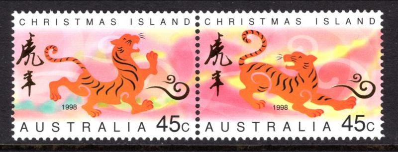 Christmas 411a Year of the Tiger MNH VF