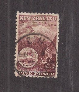 NEW ZEALAND SC# 91  FVF/U 1899