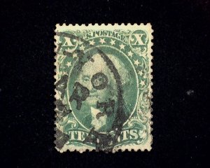 HS&C: Scott #32 Fresh. VF Used US Stamp