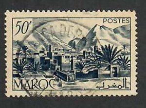 Sultan Mohammed V, French Morocco Postage Stamp