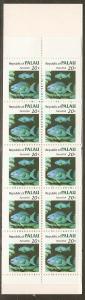 Palau 13a Complete Booklet MNH 1983 SCV $10.00