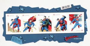 2013 Canada Post Souvenir Sheet - 75th Anniversary of Superman - MNH VF