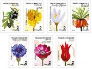 Turkey 2018 MNH Stamps Flowers