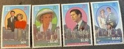 HONG KONG # 556-559--MINT/NEVER HINGED---COMPLETE SET---1989