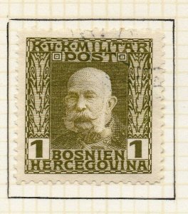 Bosnia and Herzegovina Early 1900s Early Issue Fine Used 1h. NW-169946