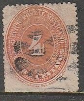 MEXICO 223, 4c LARGE NUMERAL, USED. F (1393)