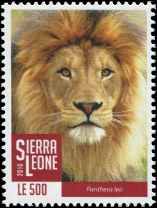 Sierra Leone 2016 Sc 3750 Lion