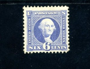 USAstamps Unused FVF US 1869 Pictorial Issue Scott 115 OG MH +Cert SCV $2600+