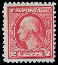 U.S. #527 MNH; 2c Washington - Type V (1920)