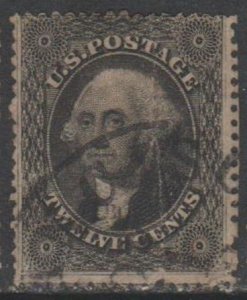 U.S.  Scott #36B Washington Stamp - Used Single