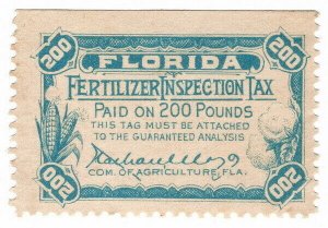 (I.B) US State Revenue : Fertilizer Inspection Fee 200lb (Florida)