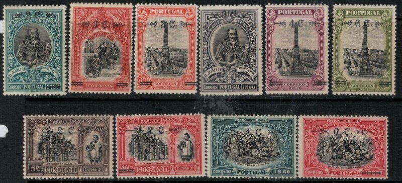 Portugal 1926 SC 397A-K MNH SCV $60.00 Set