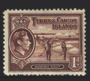 Turks and Caicos Sc#80 MH