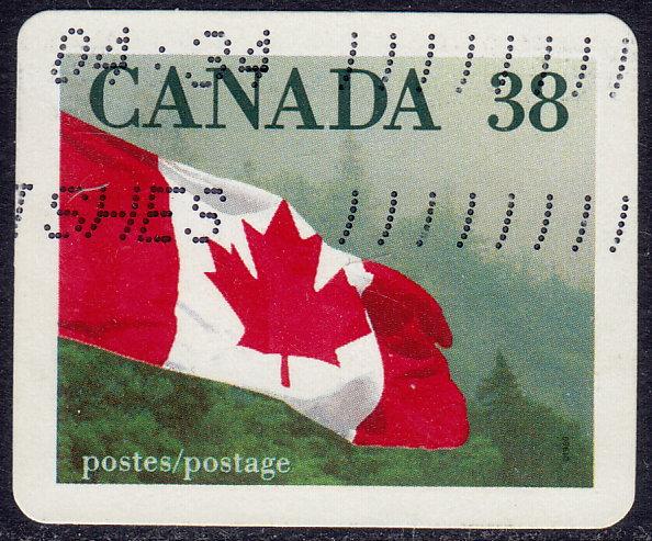 Canada - 1989 - Scott #1191 - used - Flag