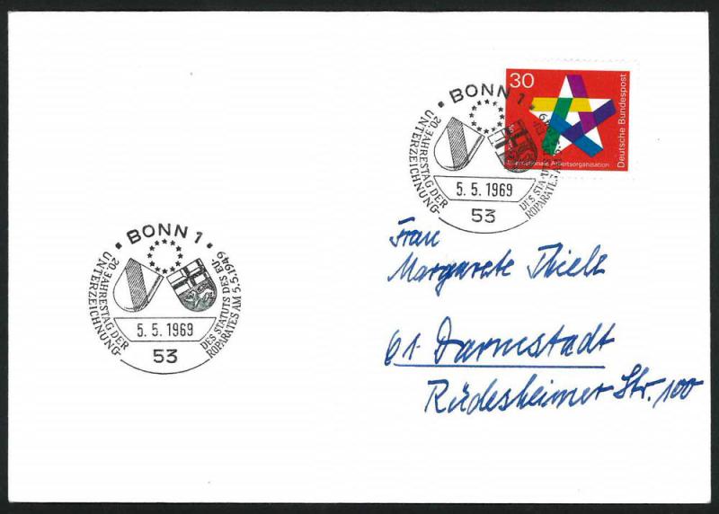 Germany  1969 Event Cover with Sc#995