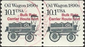 # 2130a USED pair PRE-CANS. 1890'S OIL WAGON