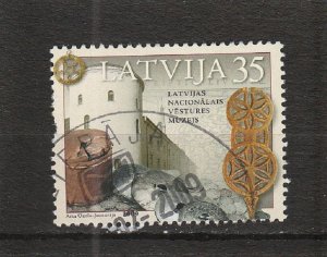 Latvia  Scott#  734  Used  (2009 National Museum of History)