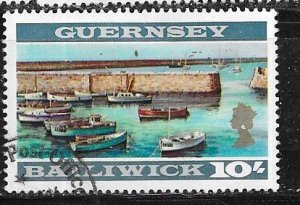 Guernsey #22a  Map Type Perf 12 1/2 ( U )  CV $40.00