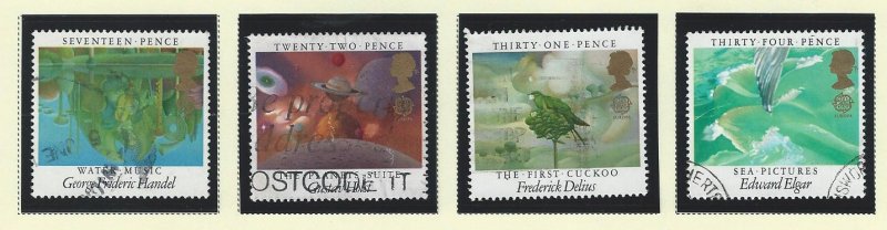 Great Britain  used  sc  1103-1106
