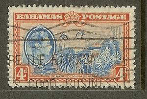 Bahamas, Scott #106, 4p King George VI, Used