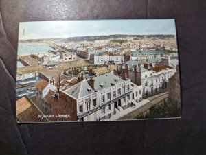 1943 England Channel Islands Postcard First Day Cover FDC to Samares Jersey CI