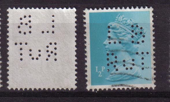 GB 1971 PERFINS 