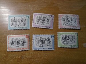 Romania  #  1824-29  used