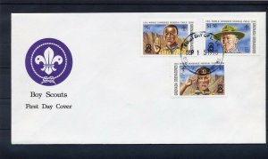 1998 Grenada Grenadines World Boy Scout Jamboree FDC