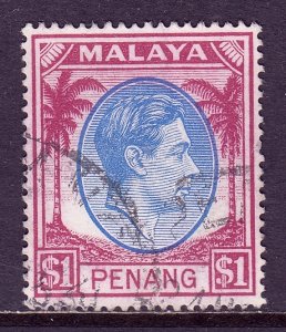 Malaya (Penang) - Scott #20 - Used - SCV $3.00