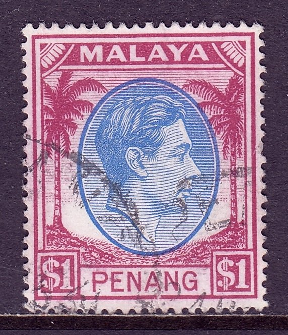 Malaya (Penang) - Scott #20 - Used - SCV $3.00