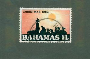 BAHAMAS 552 USED BIN $0.90